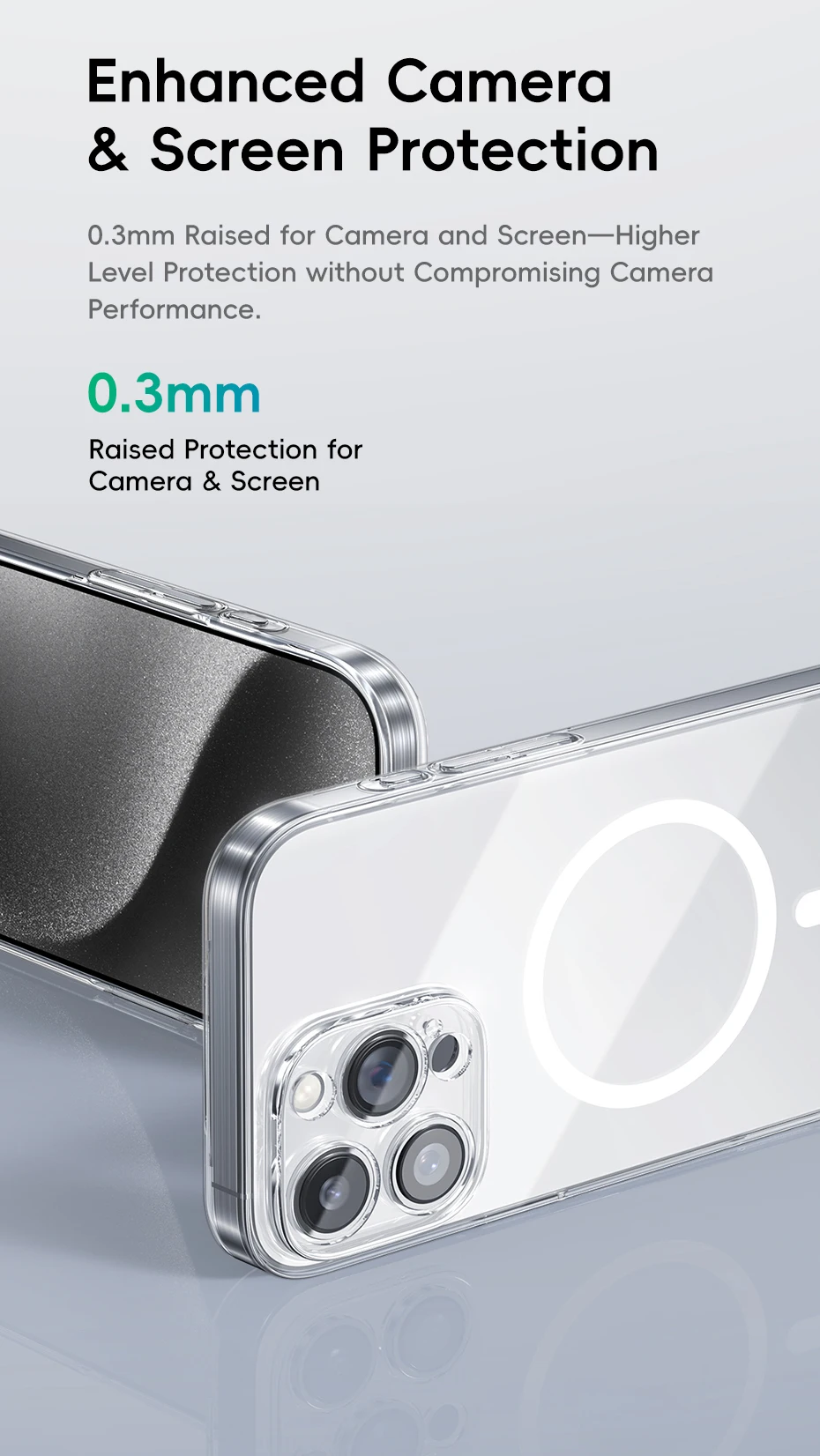 Baseus Magnetische Hülle für iPhone 17 16 15 14 Pro Max für MagSafe Wireless Charging PC Hülle für iPhone 13 12 11 Pro Max Funda Hülle – Detail 13
