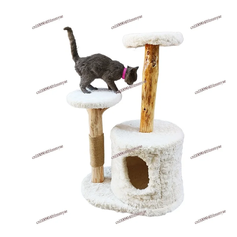 

Modern Cat Tree Tower Pet House Solid Cats Climb Trees And Scrape Posts Premium Cat Tree Cozy Pet Nest