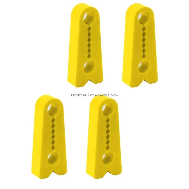 

4pcs Silicone Car Door Buffer Pads Eliminate Squeaking Noise Universal Fit Vibration Dampening Accessory Easy Install