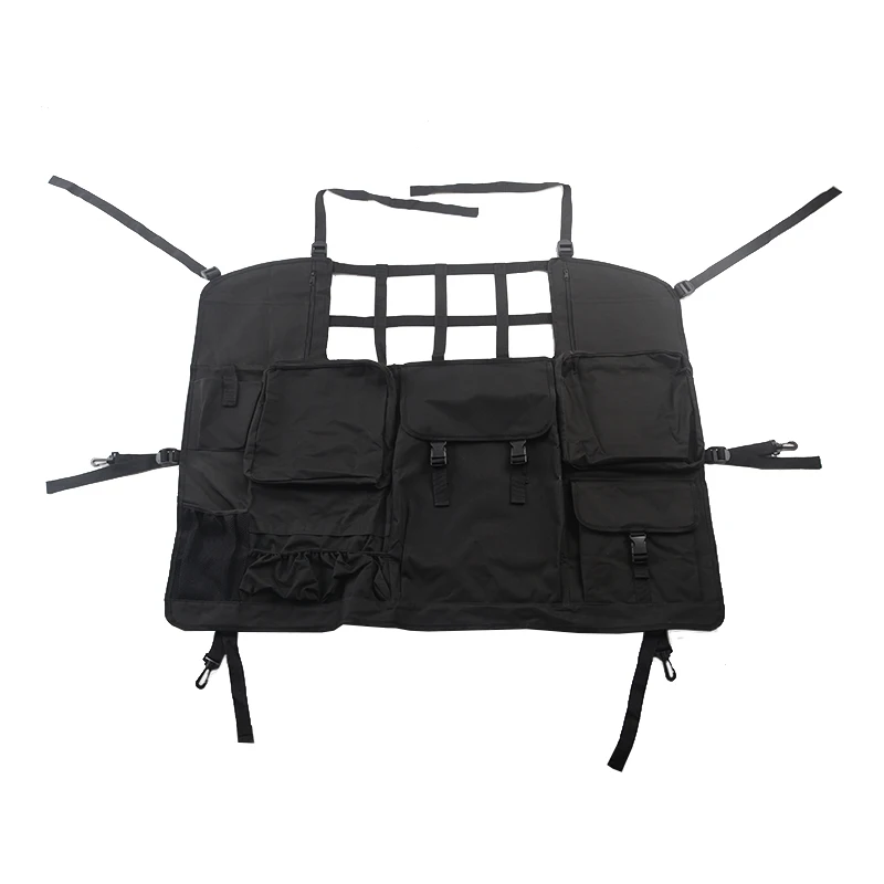 

Black Rear Storage Bag For Jeep Wrangler JK/JL 4x4 Accessories Maiker Manufacturer Tail Box Storage Bag