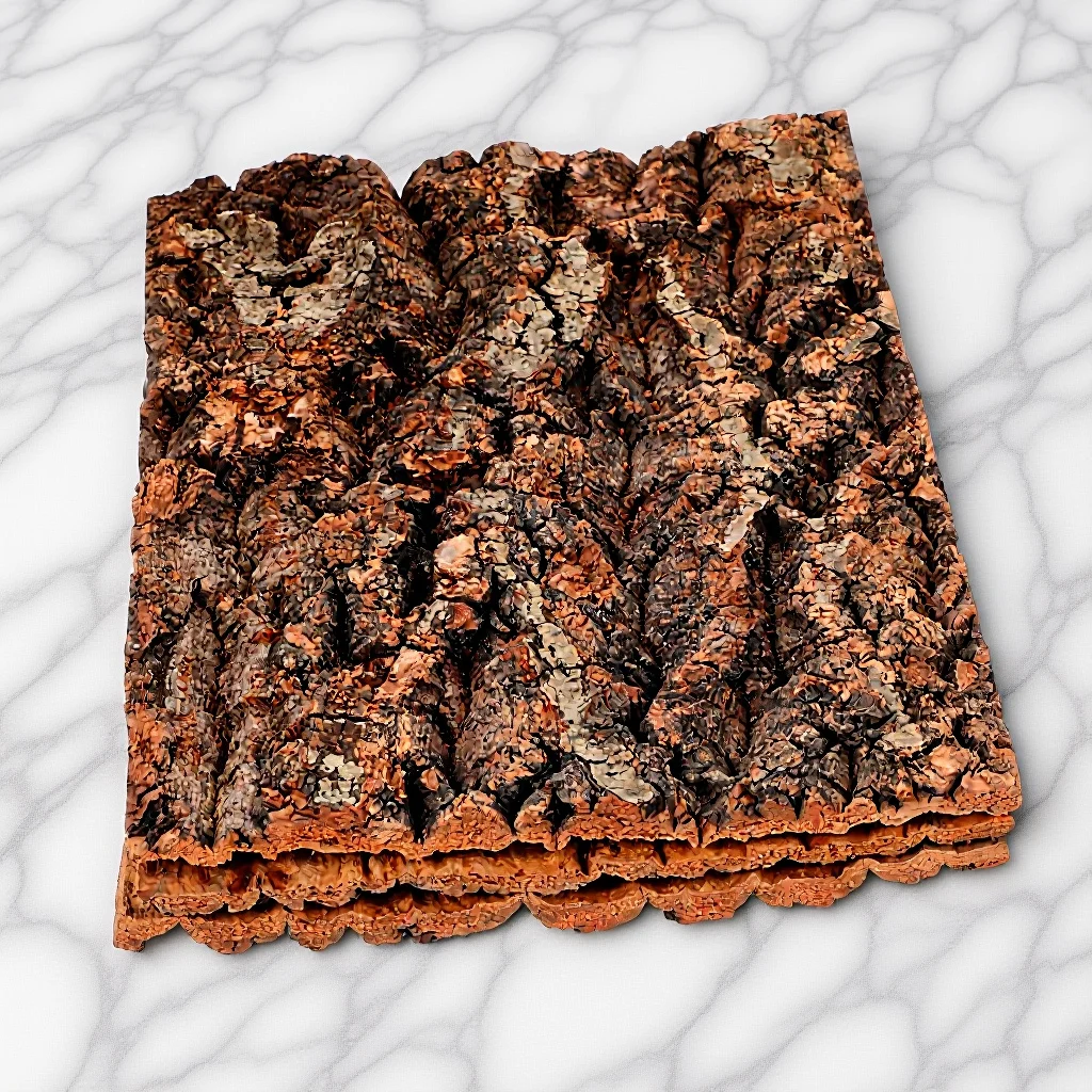 

3Pcs Realistic Tree Bark for Reptiles Natural Climbing Platform Cork Bark Terrarium Background Lizard Snake Turtle Habitat