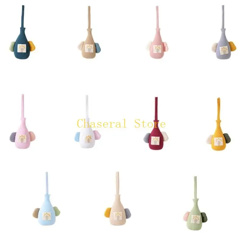 E7CE Toddler kojący towarzyszka zabawka kreskówka Sensory Development Doll dla niemowląt Komfort emocjonalny i rozwój