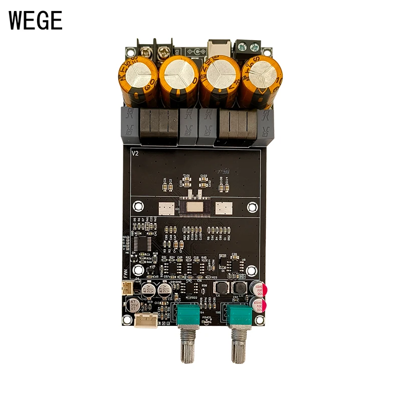 WEGE ZK-6001 Active Subwoofer Amplifier Board Mono 600W Frequency