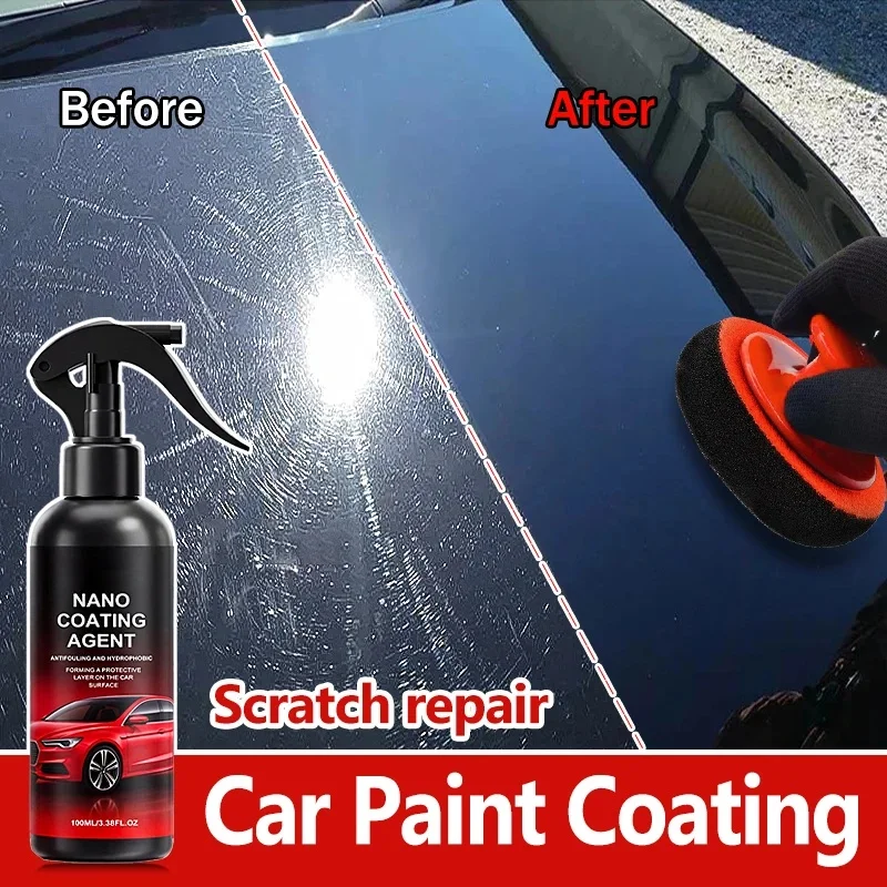F3112-Automotive Nano Ceramic Spray Coating Restore Faded Paint, High Gloss Hydrophobic & Dust Repellent