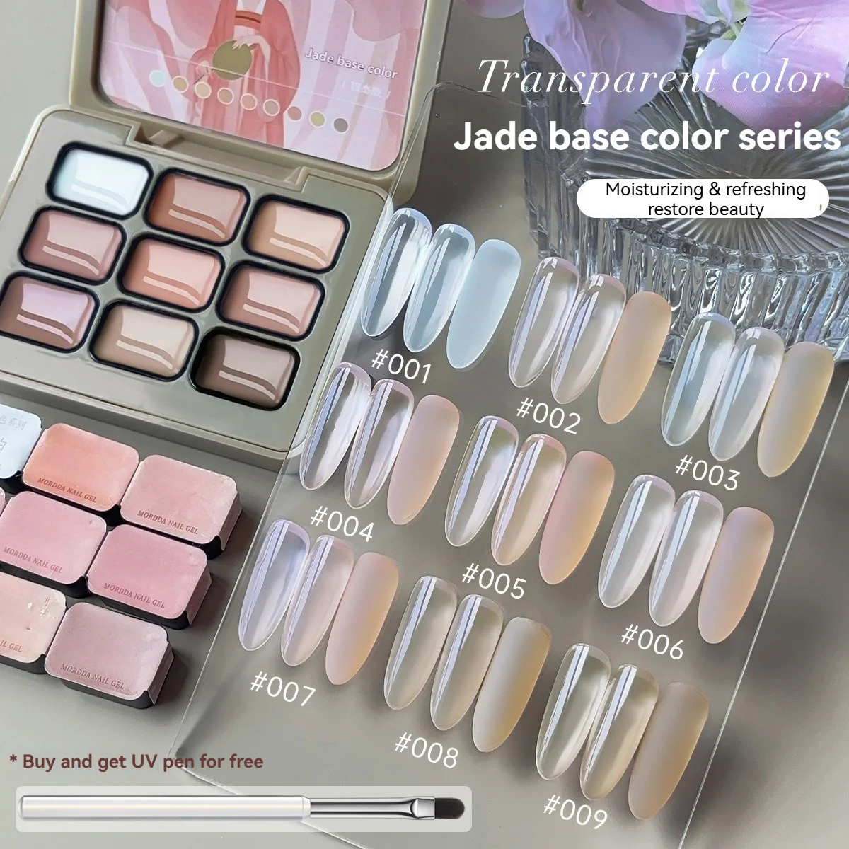 9 Colors Glitter Cat Magnetic Gel Nail Polish Shimmer Glass Bead Effect Magnetic Gel Soak Off UV LED Painting Manicure