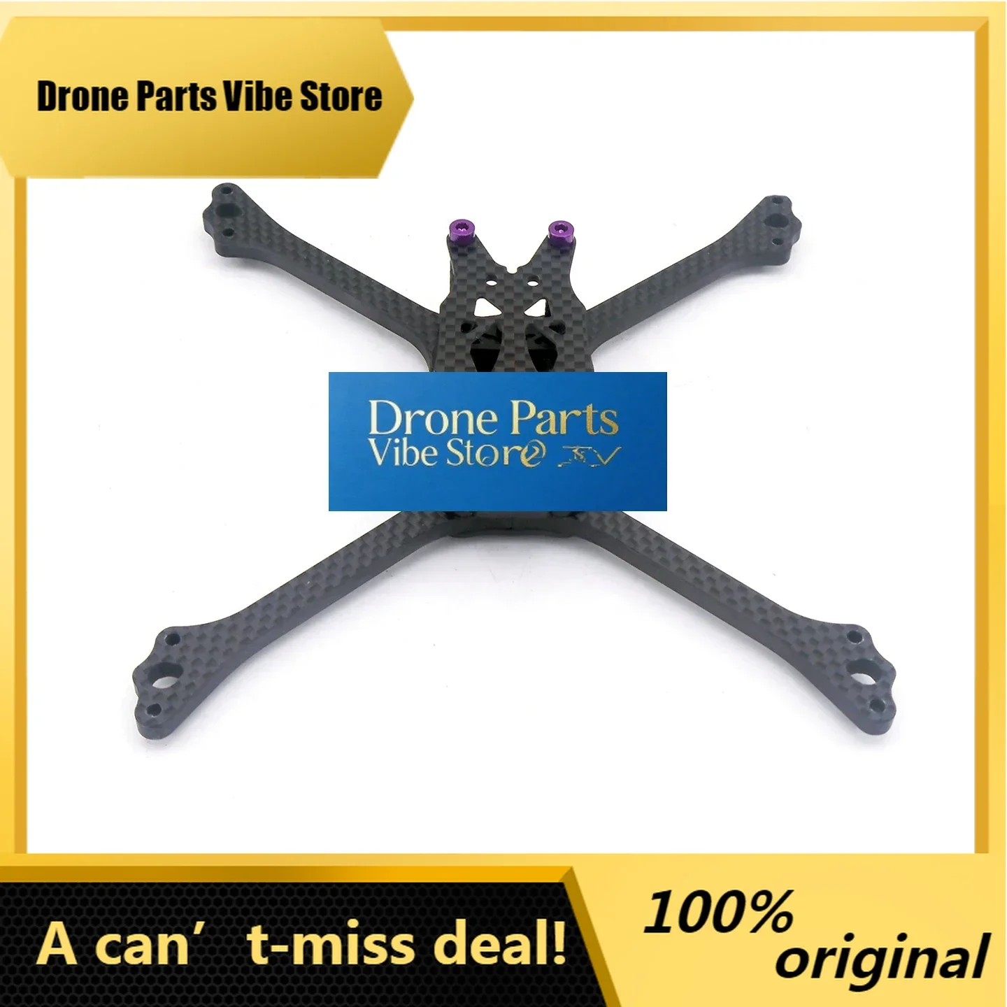 

Drone Parts533 Air Frame 5inch FPV Frame Racing HDzero Competition T700 Class Ultra-Light Black Raven