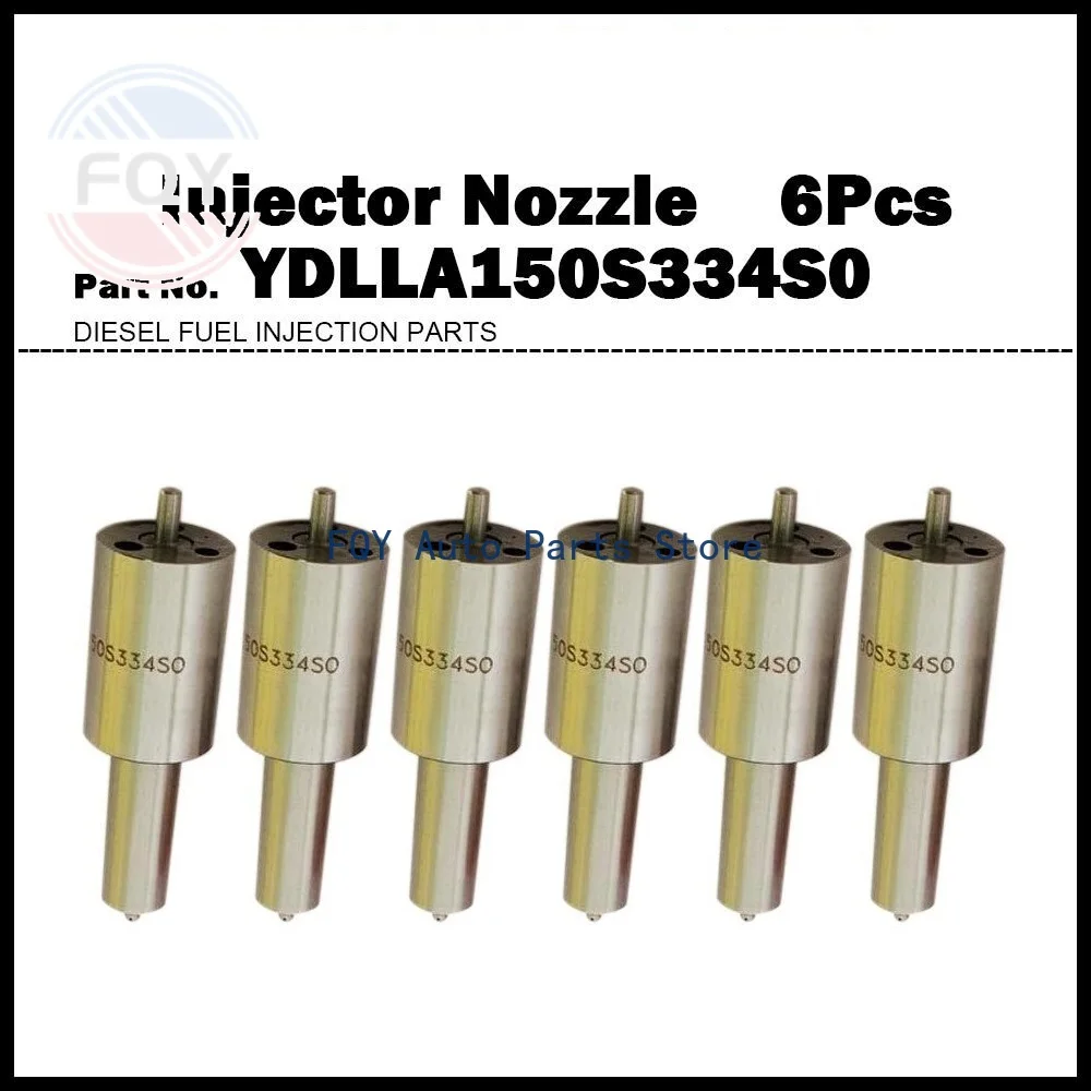 

6X Высококачественные форсунки для Yanmar TS190 TS230, номер детали 105990-53001 YDLLA150S334S0