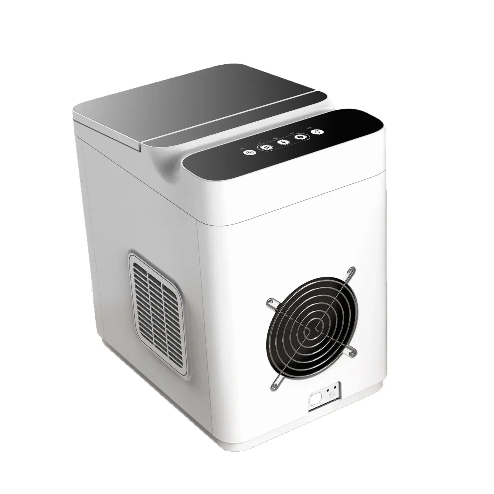 portable ice maker with 26lbs in 24 hours and 9pcs ice ready in 6 minutes 2025 hot sale touch screen control