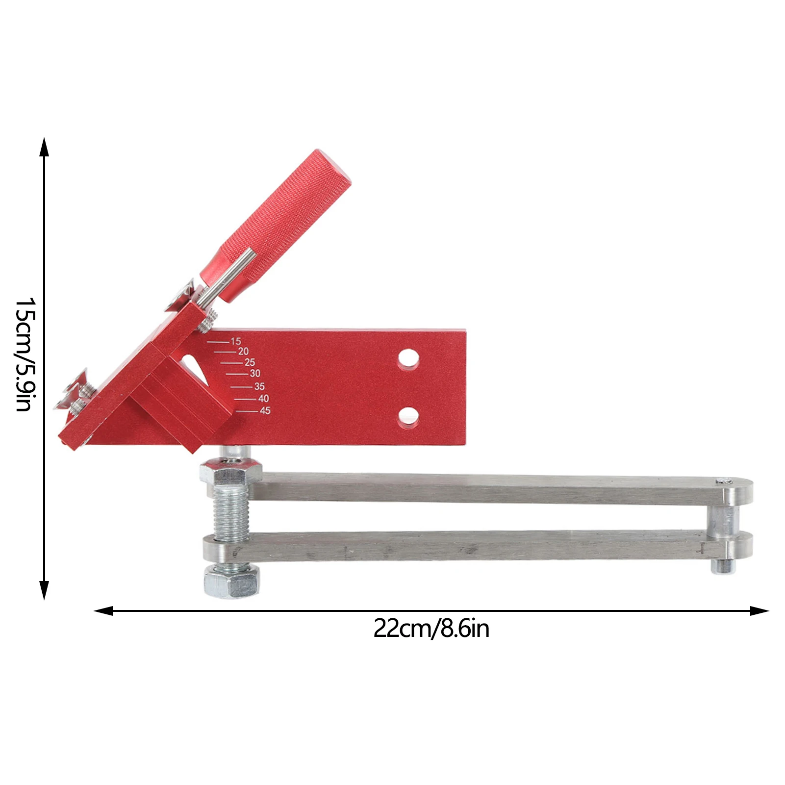 Affilatrice per lame per tosaerba Affilatrice regolabile da 15 a 45 gradi per tosaerba standard
