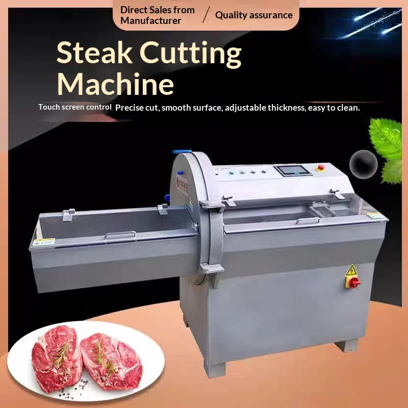 Industrial Used Frozen Meat Steak Rib Bacon Chicken Duck Fish Ham Cheese Sausage Slicer Machine