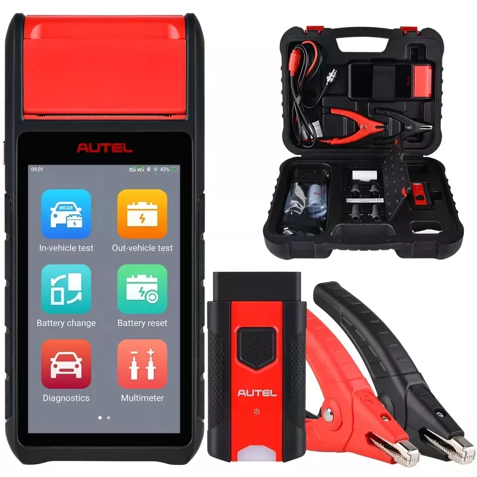 Battery Analyzer Automotive Autel MaxiBAS BT608 Intelligent System EU UK US Warehouse  Circuit Tester Diagnostic Tool