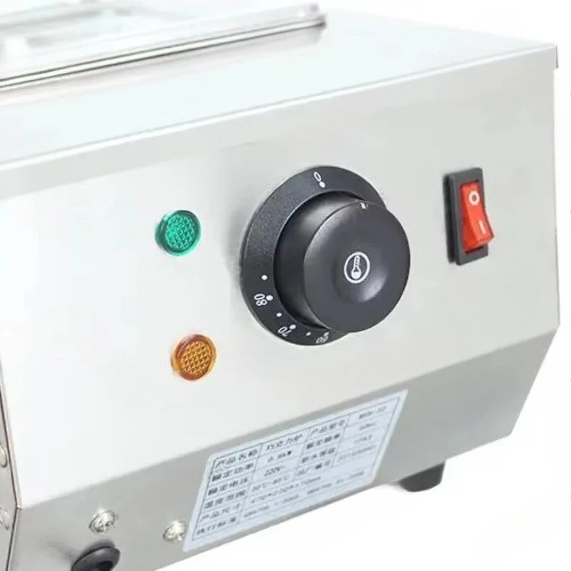 Commercial Electric Chocolate Melter Double Pot Style Tempering Device Melt Chocolate Butter Cheese For Confectionery Making