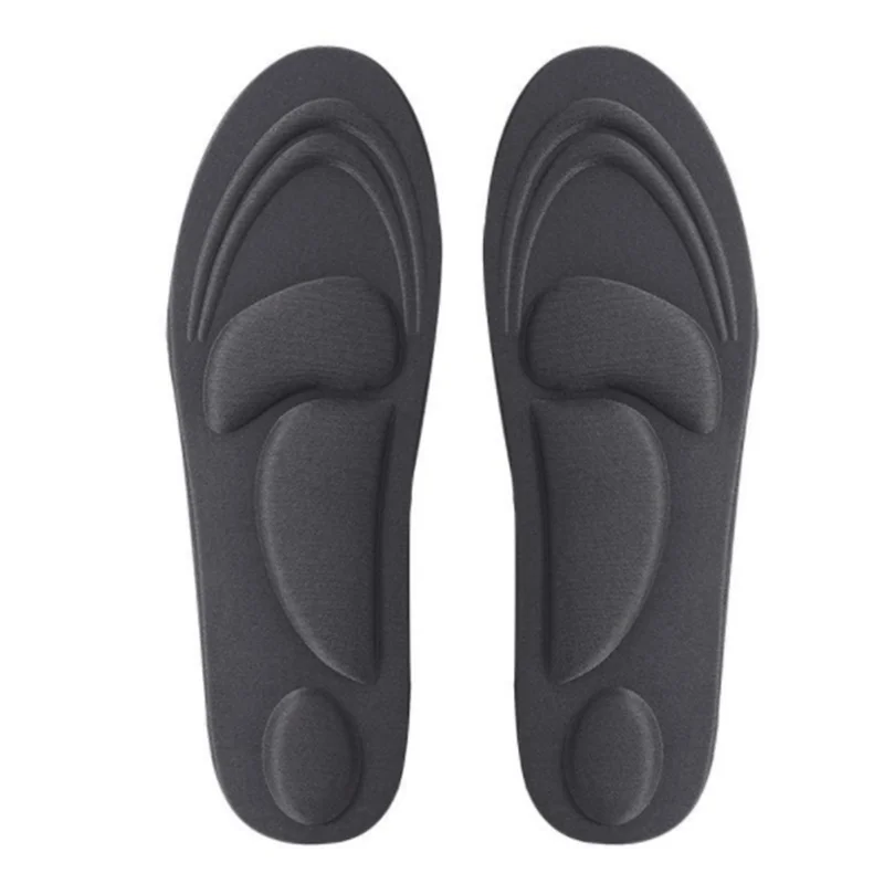 4D Memory Foam Insoles for Feet Man Women Sneakers Breathable Deodorant Running Cushion Shoe Arch Support Pad Sole