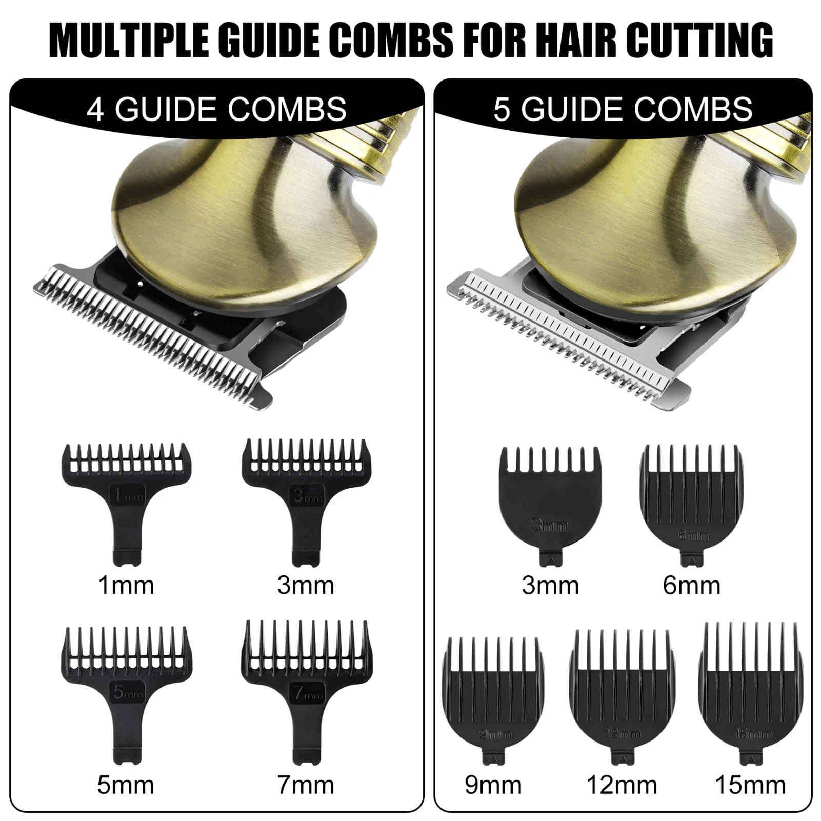 HIENA مجموعة تشذيب الشعر خمر نحت آلة قطع الشعر 1200mAh عالية الطاقة مقص الشعر صالون تصفيف الشعر الملحقات