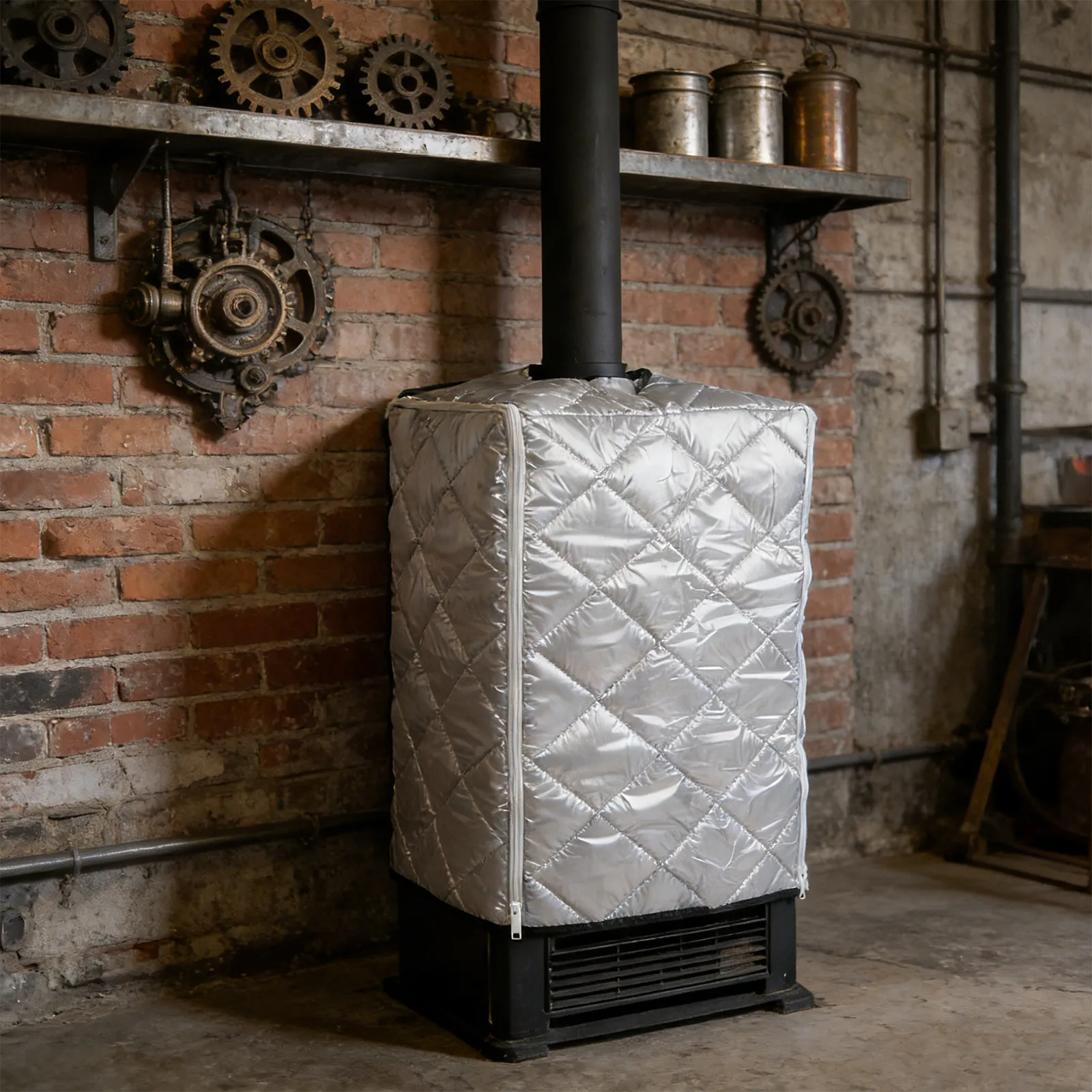 

Корпус для безнапорного водонагревателя, вертикальный настенный, 40x33x72 см, водонепроницаемый, пылезащитный, УФ-стойкий, всепогодный