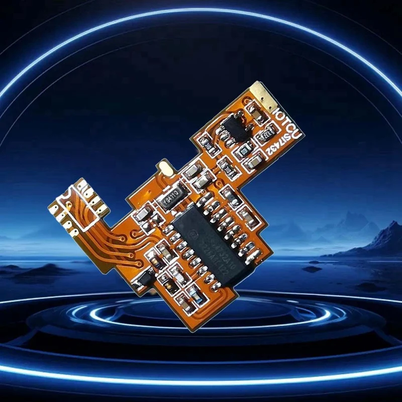 SCLS SI4732 FPC Modification Module+2Xdonut Antenna+2M Chip For Quansheng K5 K6  Shortwave Reception/Dual Antenna Solution