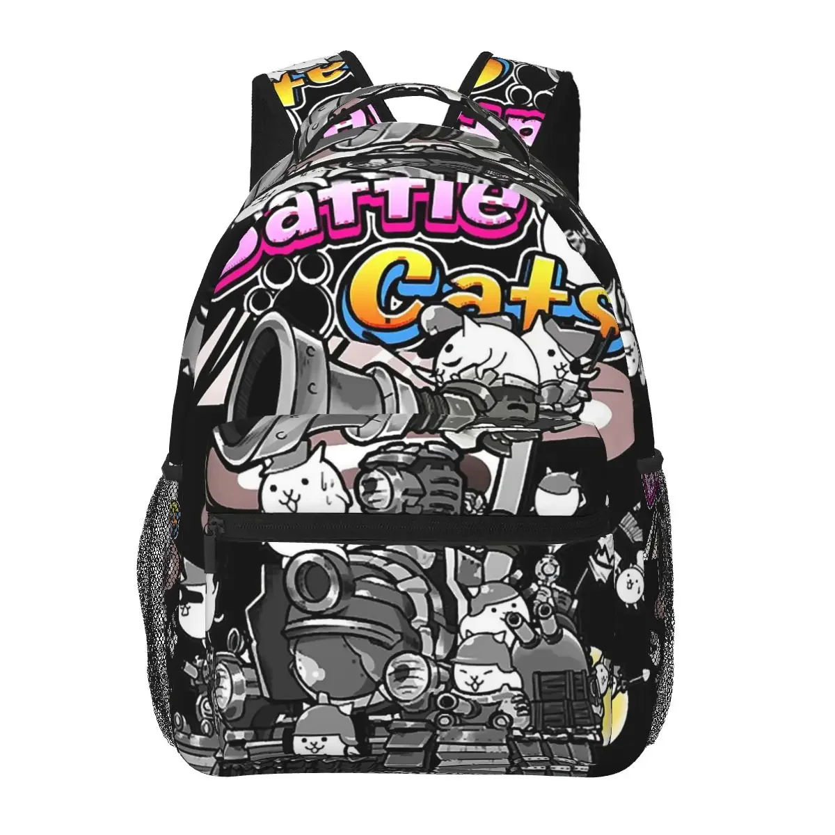

Tank - Battle Cats Backpacks Boys Girls Bookbag Children School Bags Cartoon Kids Rucksack Shoulder Bag Large Capacity