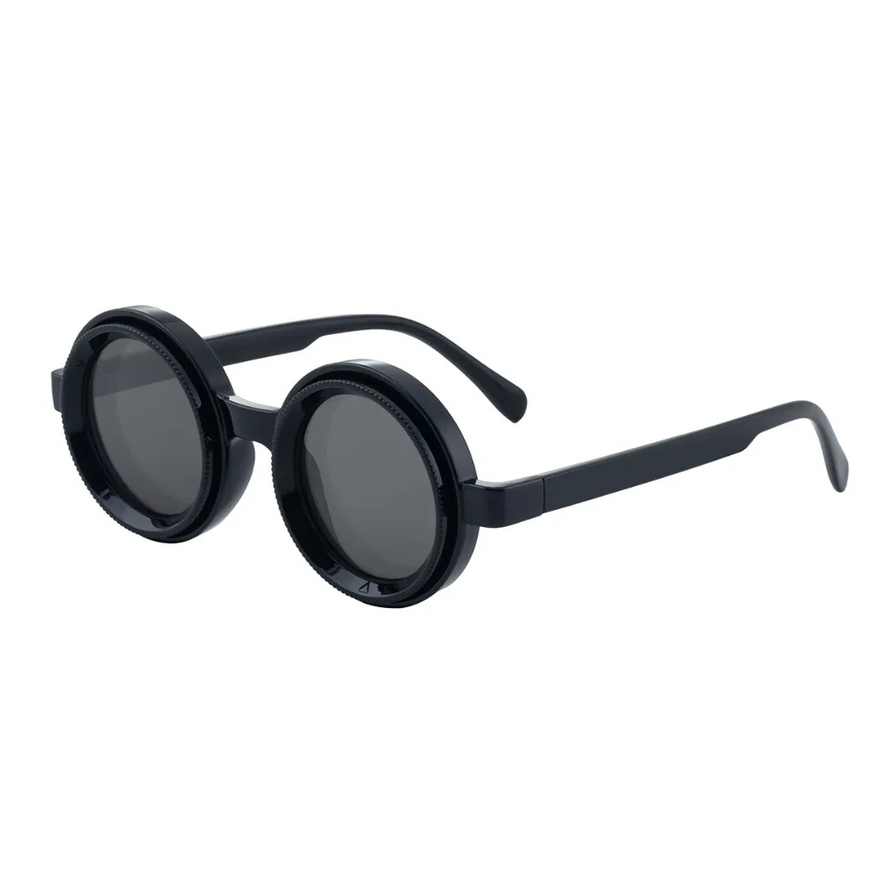 Fashion ND2-400 Adjustable Dimming Glasses 9 Level ND Filter Fishing Sunglasses Round UV400 Sun Glasses Outdoor - view 5
