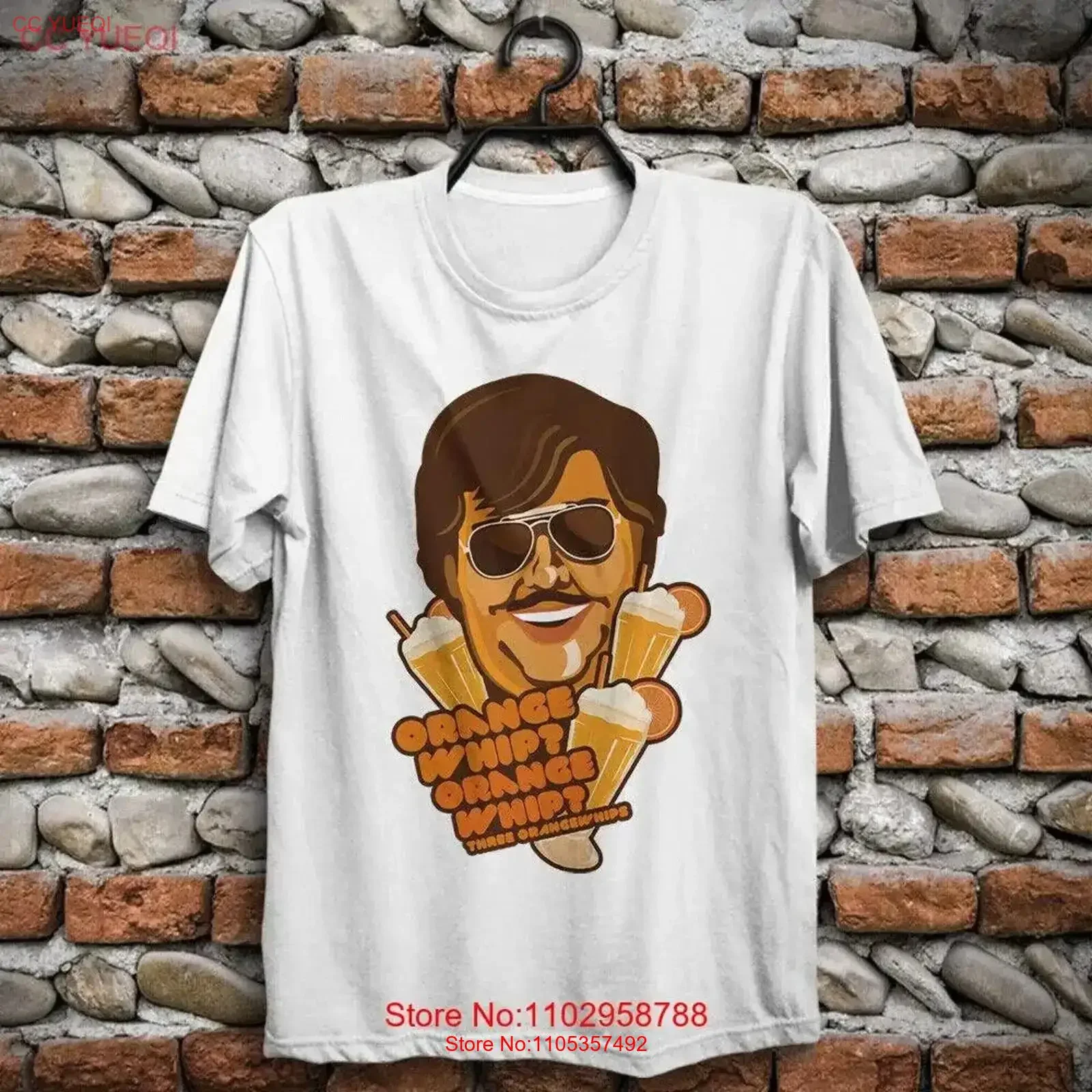 Camiseta Blues Brothers Three Orange Whip Dan Aykroyd John Belushi Aretha Franklin vintage lavada versátil y cómoda
