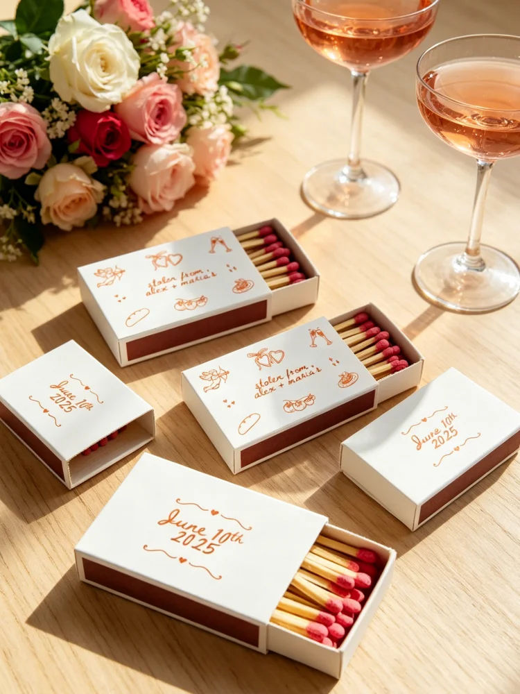 Ciao Baby That's Amore Italian Style Matchbox Canva Template, Personalized Editable Custom Matchbook, Instant Download DIY Favor
