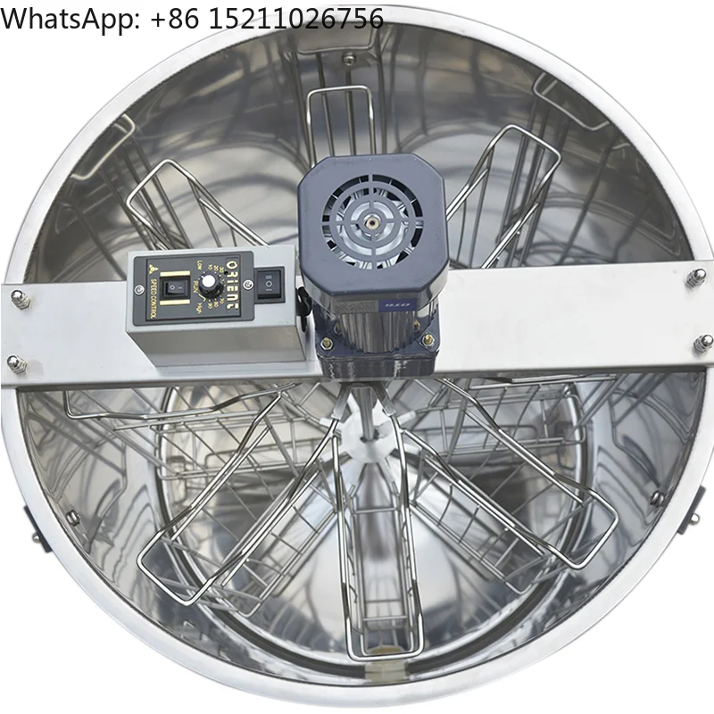 8 Frame Stainless Steel Automatic Honey Processing Machine New Condition Electric Extractor Honey Centrifuge