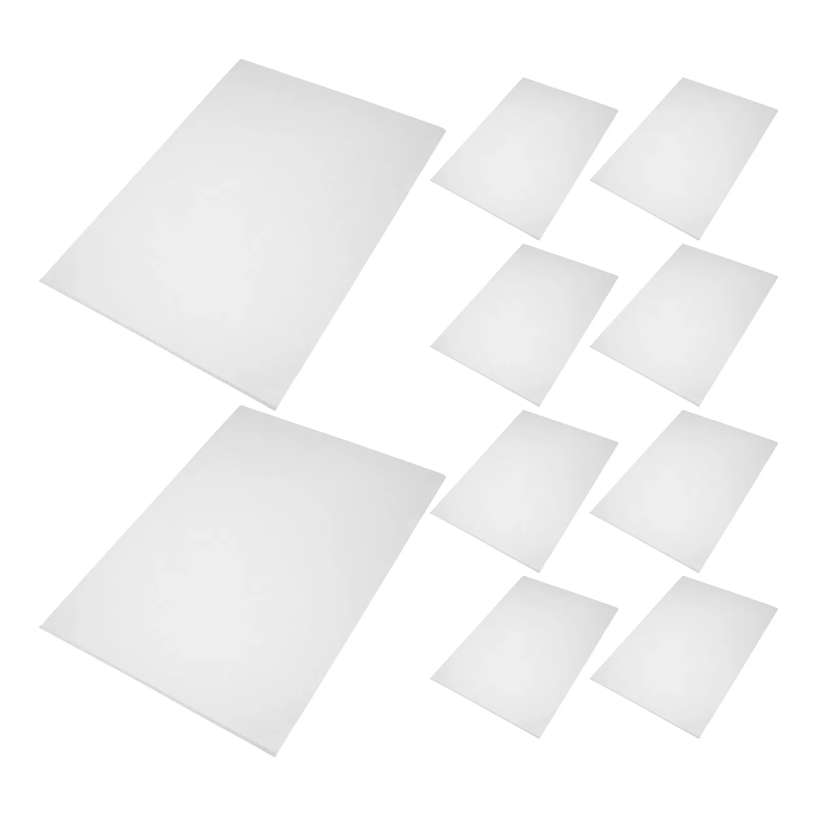 50Pcs Sheet Music Protector Sleeves Clear Plastic Sheet Protectors for Documents Music Sheets Piano Binders Waterproof Dustproof