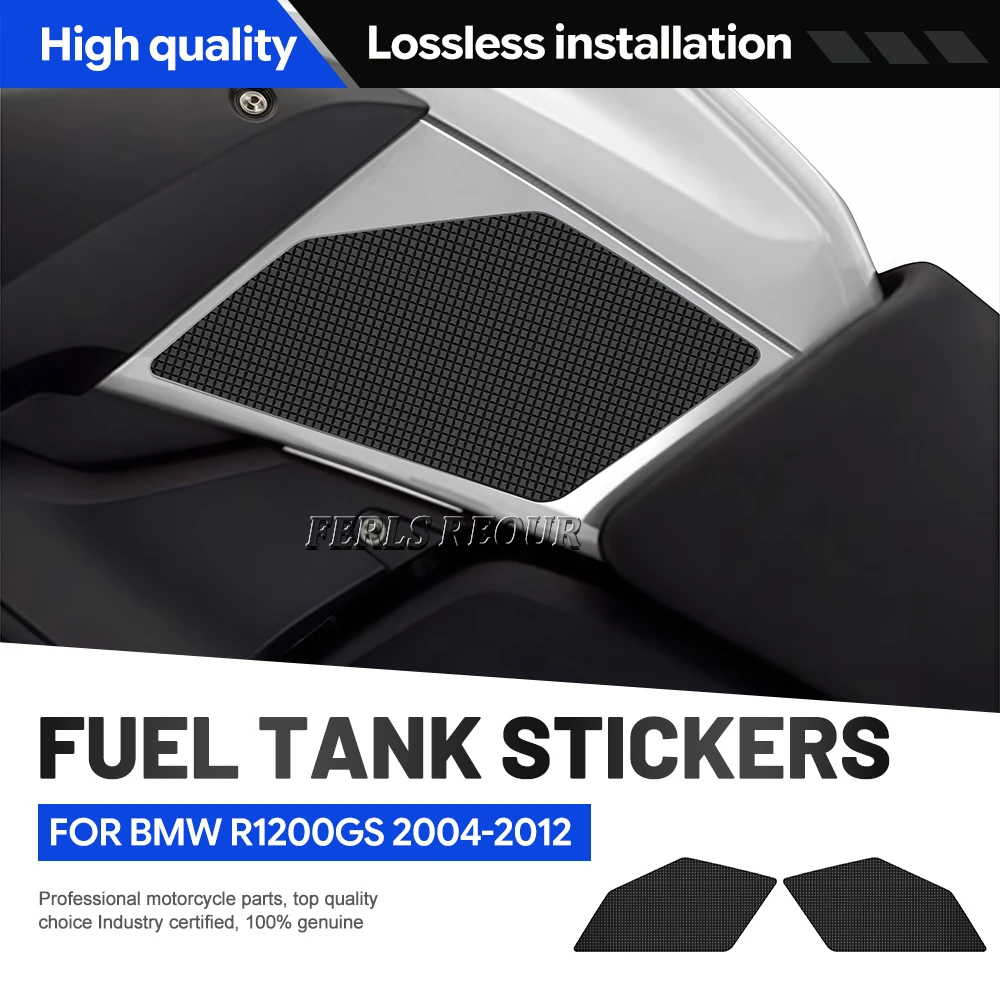 Motorcycle Tank Pad Protectors Protector Heat Resistant Rubber Material Exterior Modification For Bmw R1200gs 2004-2012