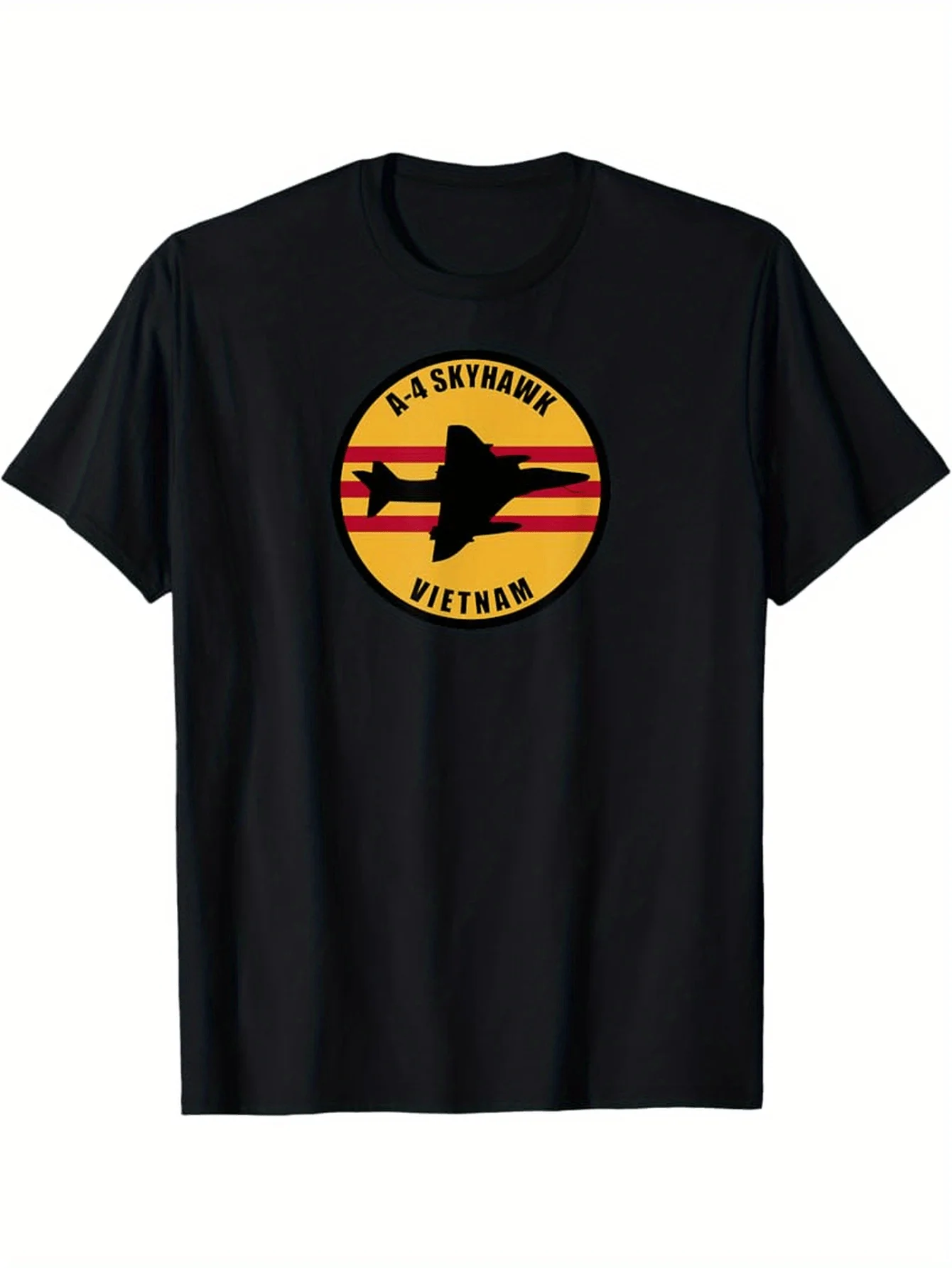 

A-4 Skyhawk Vietnam Patch T-Shirt 100% Cotton O-Neck Short Sleeve Summer Casual Mens T-shirt Streetwear