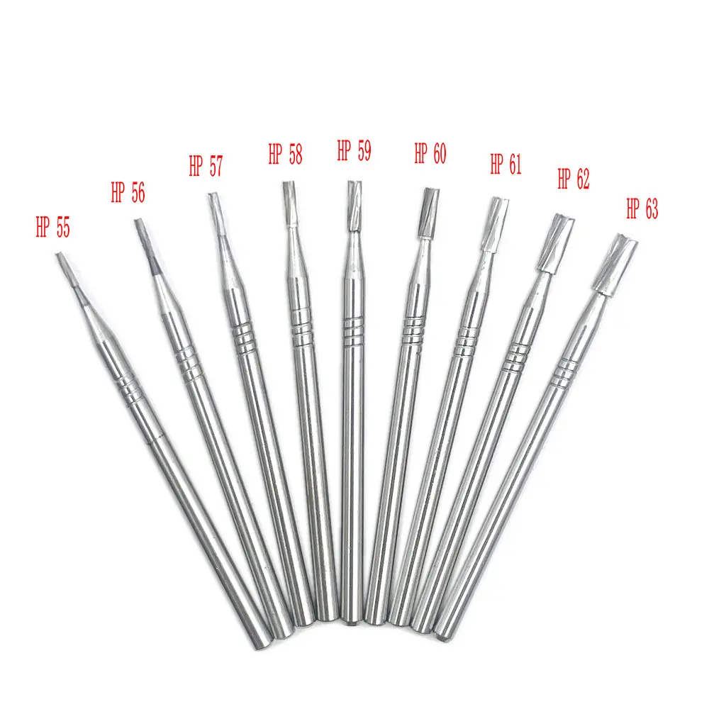 High Quality 2.35mm HP Tungsten Carbide Burs Polisher Trimming Dental Burs Drill Dental Lab Polishing Tool