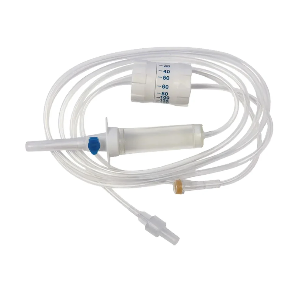Hot Selling Products 2025 Infsion Set Disposable Sterile Gravity Administration Intravenous Iv Infsion Set Medical Supply