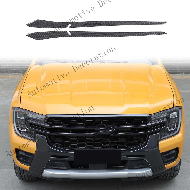 z-soft-carbon-fiber-headlight-eyebrow-trim-sticker-for-ford-ranger-t9-2023