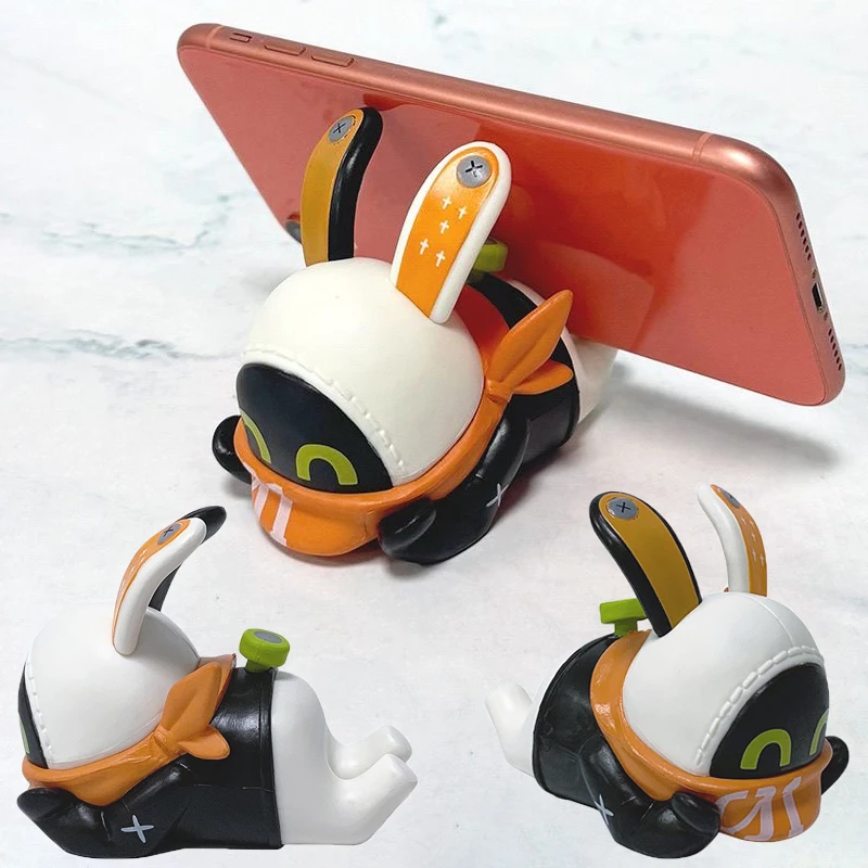 

10CM Zenless Zone Zero Anime Figure Toy The Bangboo Loud Series Game Same Phone Stand The Bangboo Peripheral Models Figurine Toy