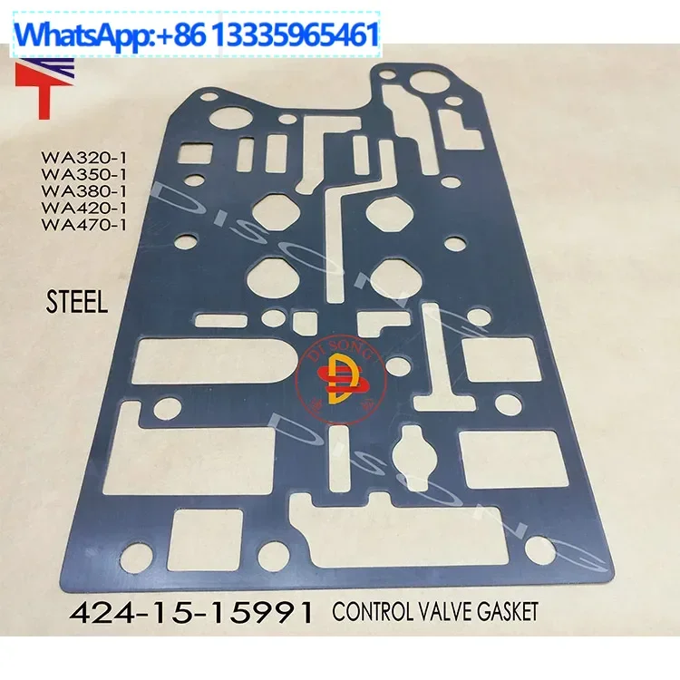 

4PCS 424-15-1599 1 714-07-1695 0 gearbox control valve pad WA420-1 loader accessories