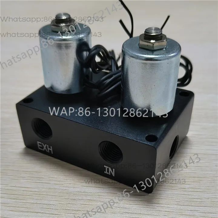 HOTSALE200PSI Dual Solenoid Valve Set Lower and Raise Air Suspension Manifold Pneumatic Shock Absorber Model SMV-04 Height Lower