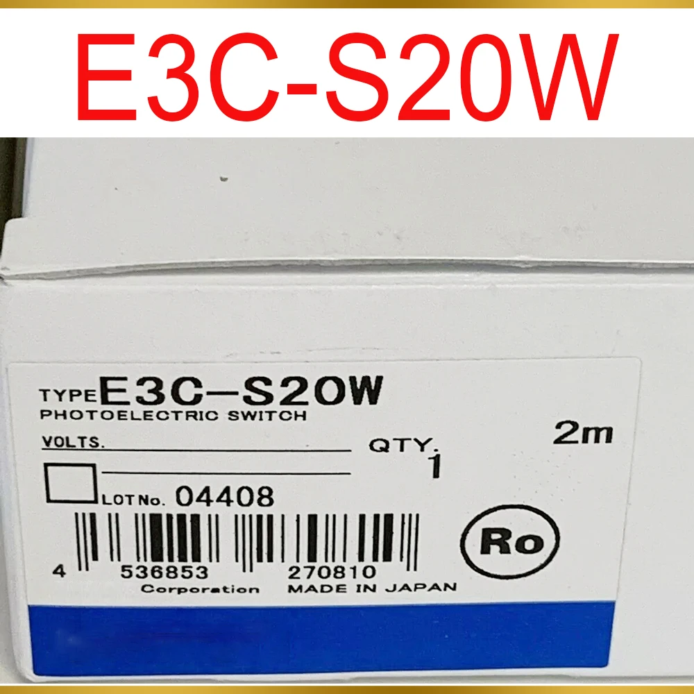 E3C-S20W Photoelectric Switch Ultra-Thin Through-Beam Type Induction Up To 200mm