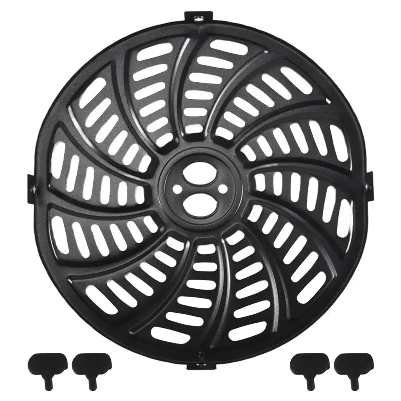 Bandeja de Asado para Freidora de Aire ABBK, Compatible con Gourmia GAF698/GAF686 6QT, Antiadherente, Apta para Lavavajillas