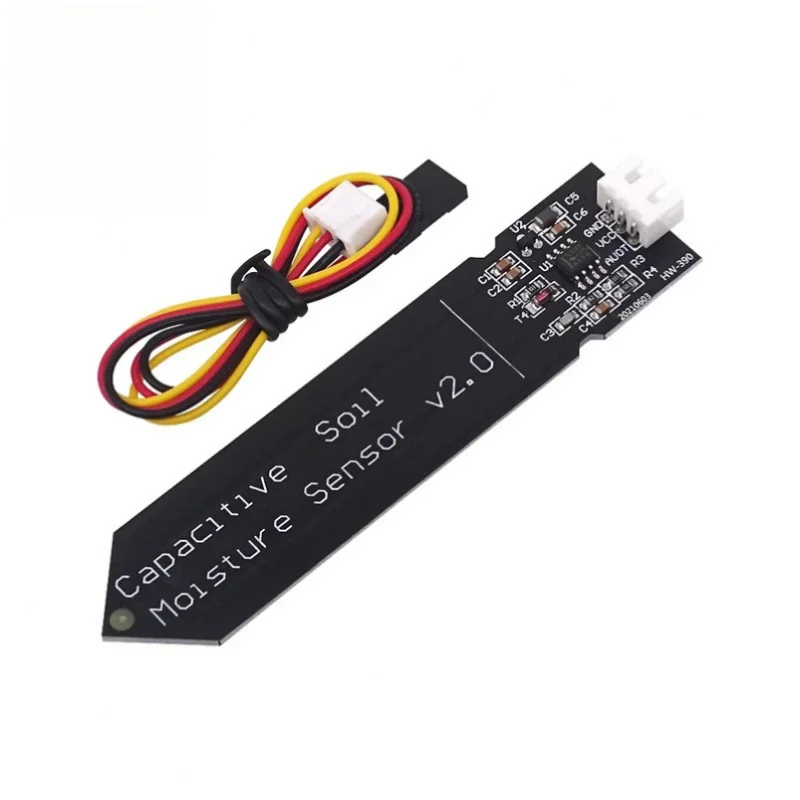 

Capacitive Soil Moisture Sensor Module Not Easy to Corrode Wide Voltage Wire 3.3~5.5V Corrosion Resistant W/ Gravity for Arduino