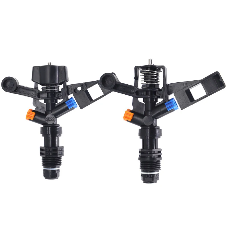 정원 급수 회전 스프링클러 농업 로커 노즐 관개 잔디 스프링클러 관개 1/2 인치 남성 커넥터