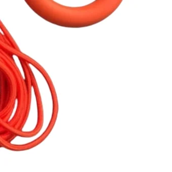 30m Floating Lifesaving Throwing Rope 8mm Polypropylene With Hand Ring Safety Hook For Marine Water For Rescue Kayaking Parts