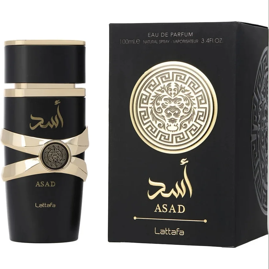 

Lattafa Asad for men Eau De Parfum Spray 100ml Woody notes long-lasting fragrance guaranteed