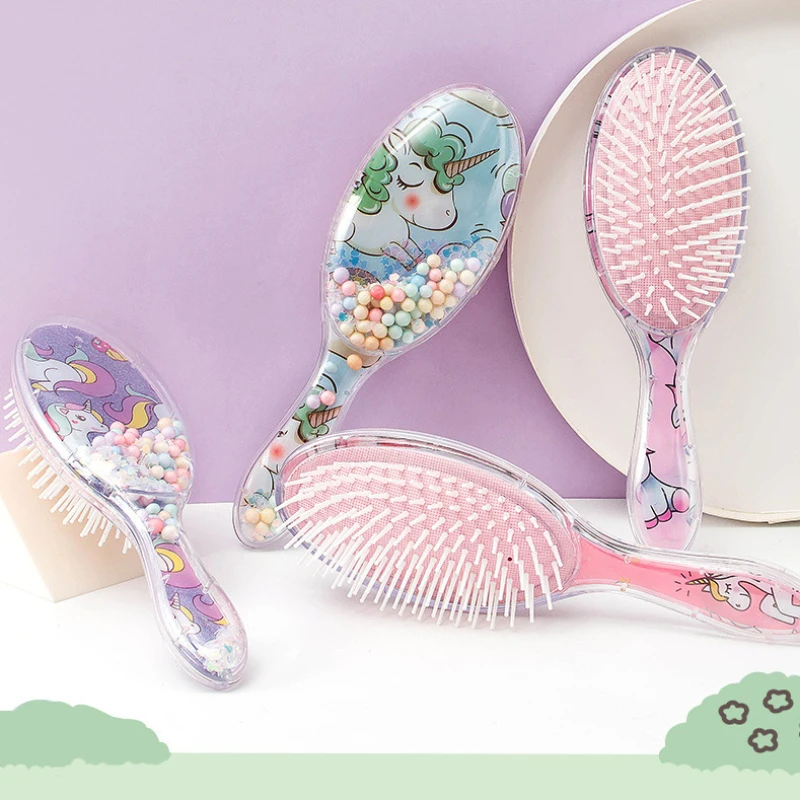 Unicorn Magic Combs Massaging Hair Brush Comb Hair Brushes Anti-static Massage Tangle Detangle Shower Salon Accessories Big Size