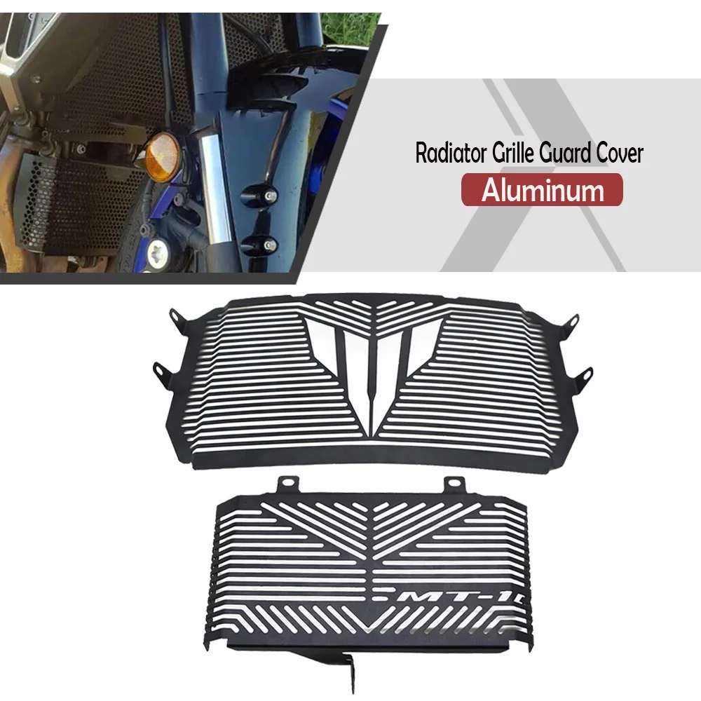 For YAMAHA MT10 MT-10 MT 10 Motorcycle Radiator Guard Grille Protective Motorcycle  Protector Oil Water Cooler Cover Accessorie