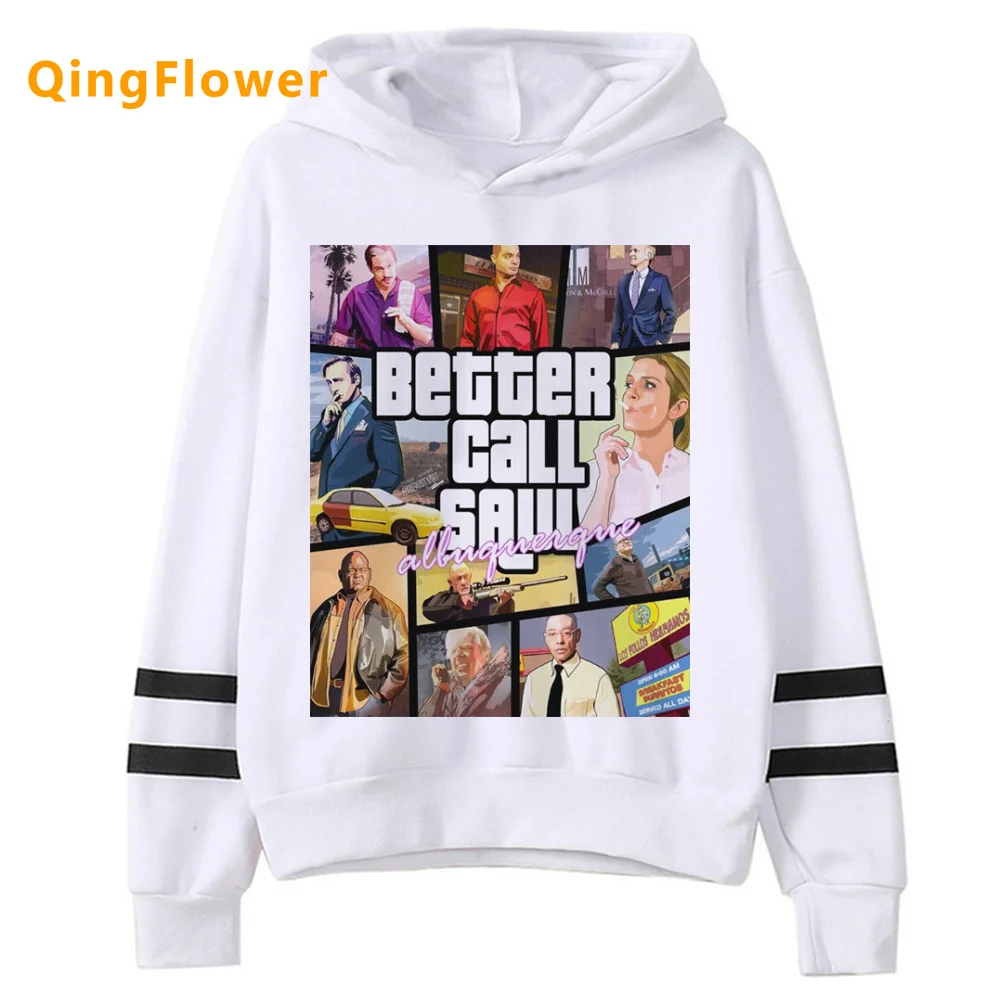 

Better Call Saul hoodies women sweat y2k graphic Korean style streetwear Hood sweatshirts female vintage tracksuit