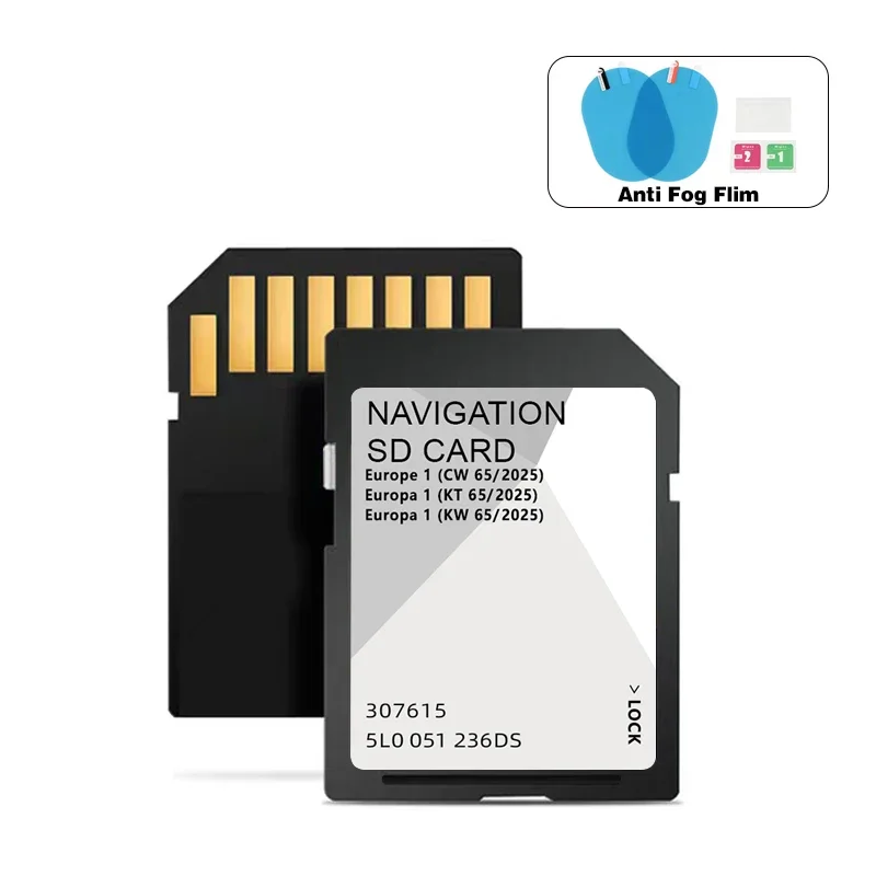 32GB for Skoda Amundsen MIB2 Navi Gen2 SD Card Europe 2025 Discover Media Navigation Memory Flash Car Karte