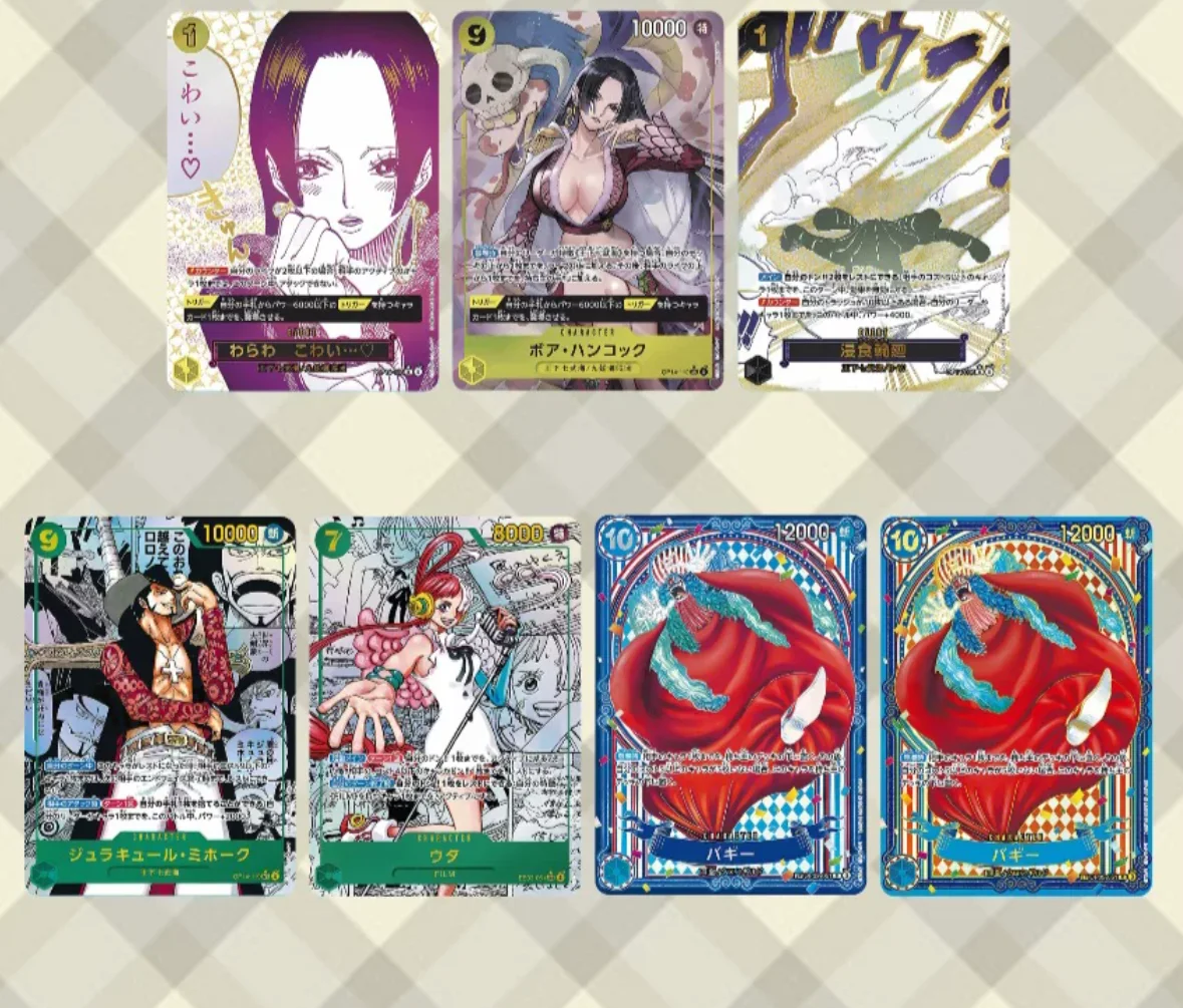 DIY One Piece Anime Female Protagonist Collection Card Nami Robin Hood Cook Boniuta Anime Girl Card Gift Toys
