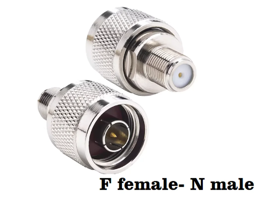 1/10pcs/50pcs/100pcs  F female-N male  F Female To N female  F male To N male  RF Coaxial Connector Copper