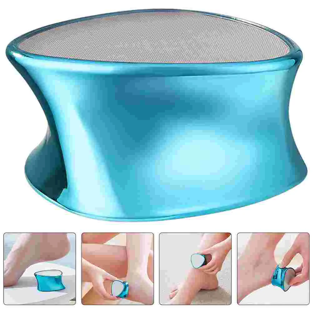 Double Sided Nano Glass Foot Scrubber Pedicure Exfoliator Callus Remover Dead Skin Grinderheel Care Reusable Hygienic