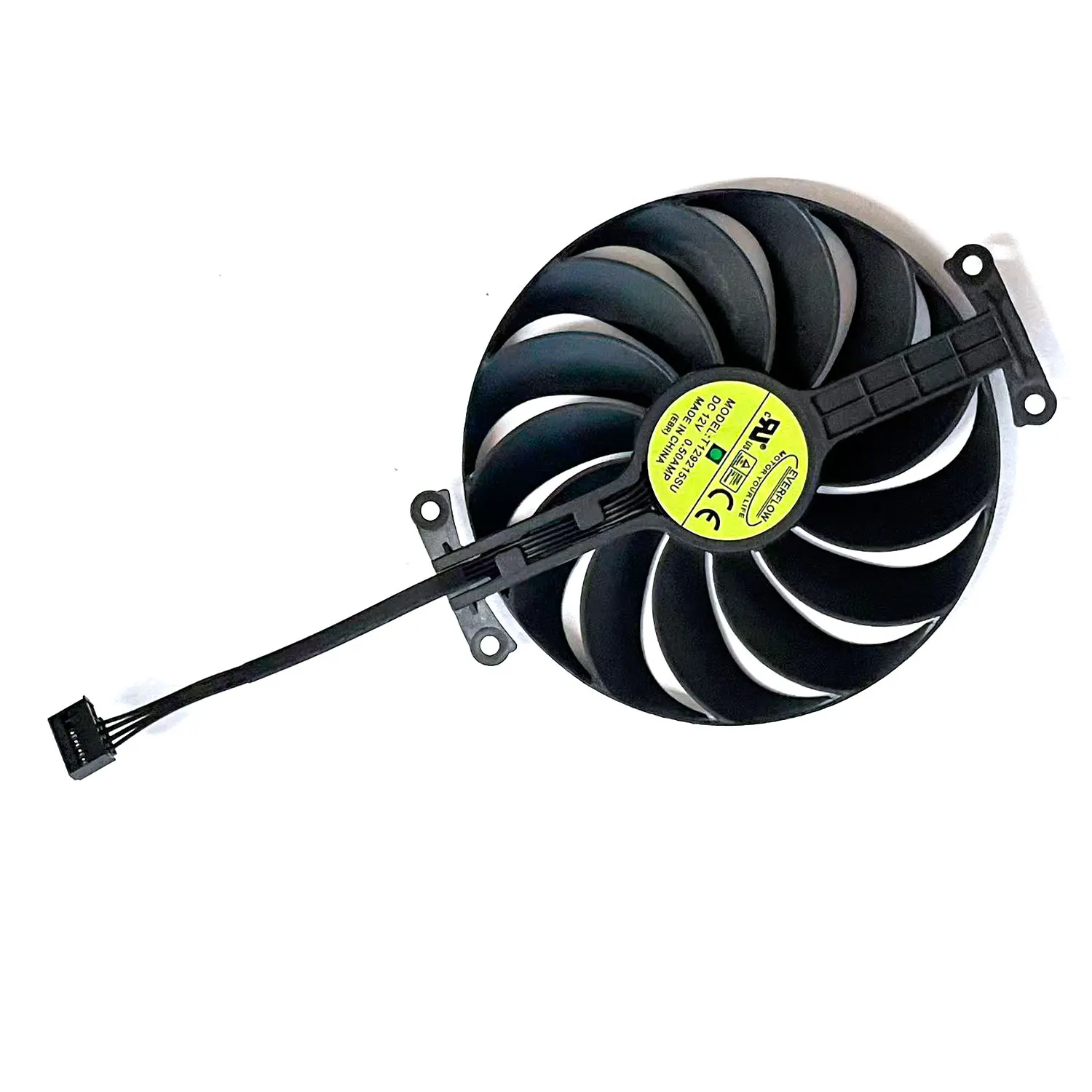 95MM márka Új 6PIN T129215SU CF1010U12D számára ASUS GTX 1650 RTX 3050 3060 Főnix GPU Elhidegedés