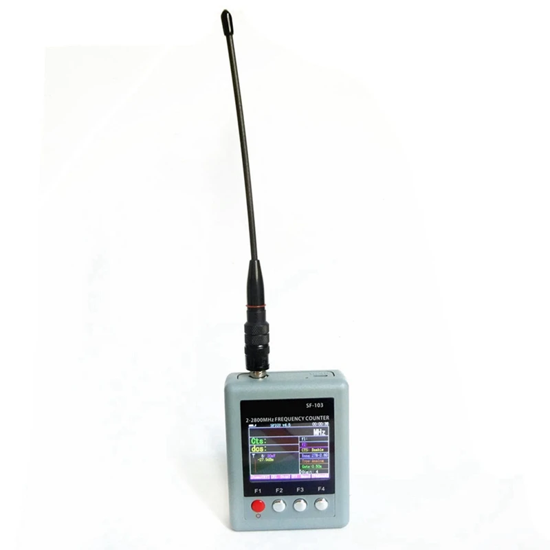 SF-103 Frequency Counter DMR Digital Signal Testable 2Mhz-2800Mhz CTCSS/DCS Frequency Meter US Plug