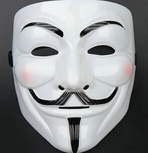 Halloween Christmas Party Movie Cosplay V for Vendetta Hacker Mask Anonymous Guy Fawkes Gift Adult Kids Film Theme Mask Joker